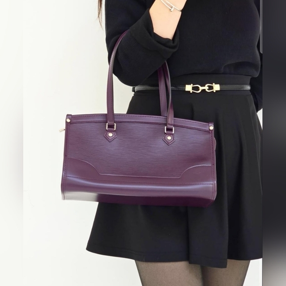 Louis Vuitton Madeleine PM Epi Shoulder bag Purple - Picture 10 of 12